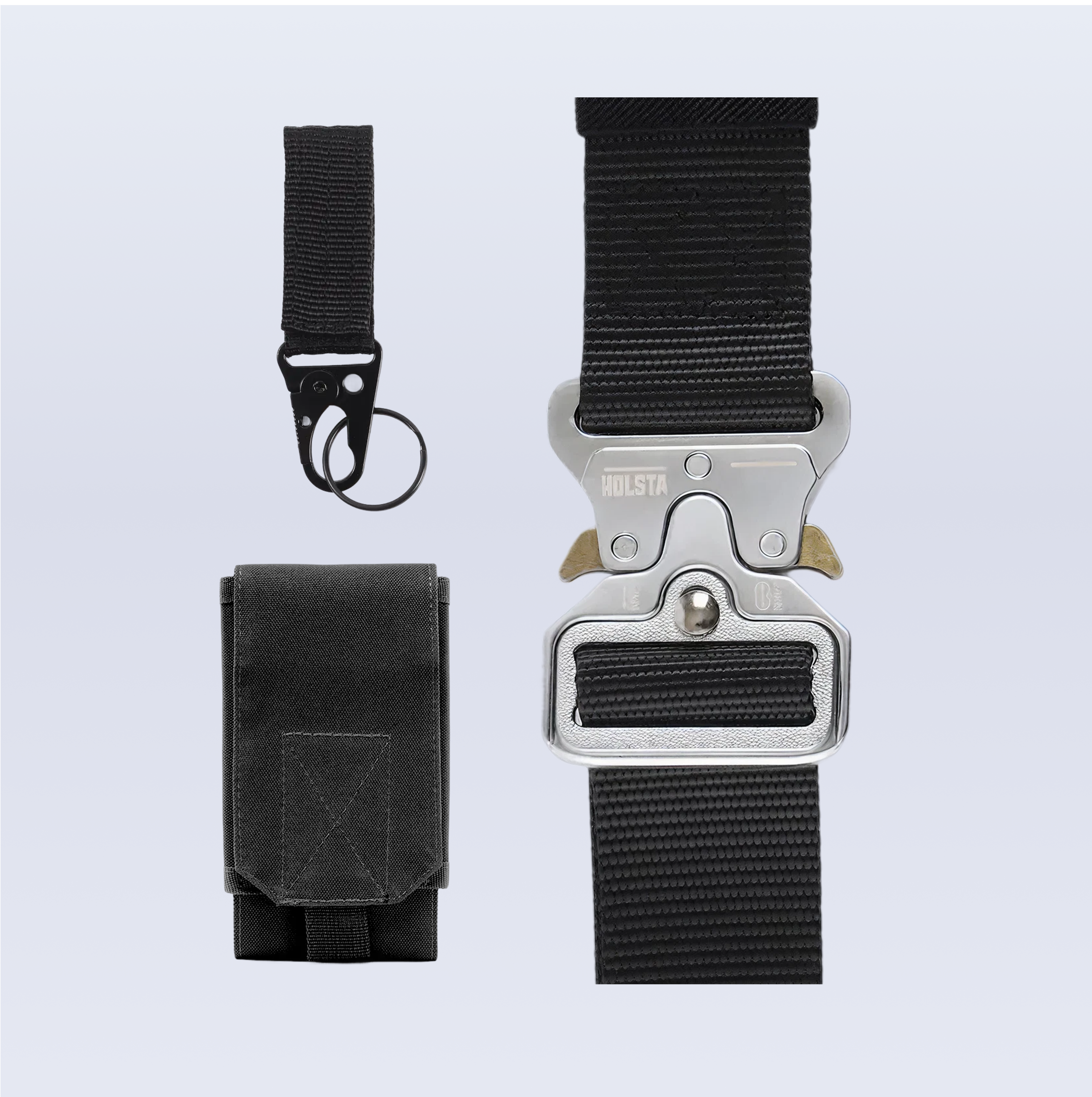 Everyday Bundle Black with Silver Buckle