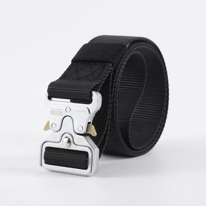 Black Holsta Belt with silver buckle