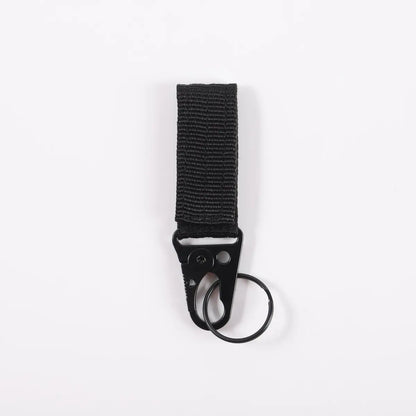 Black keyring holder back