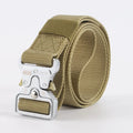 Light khaki w/ silver buckle